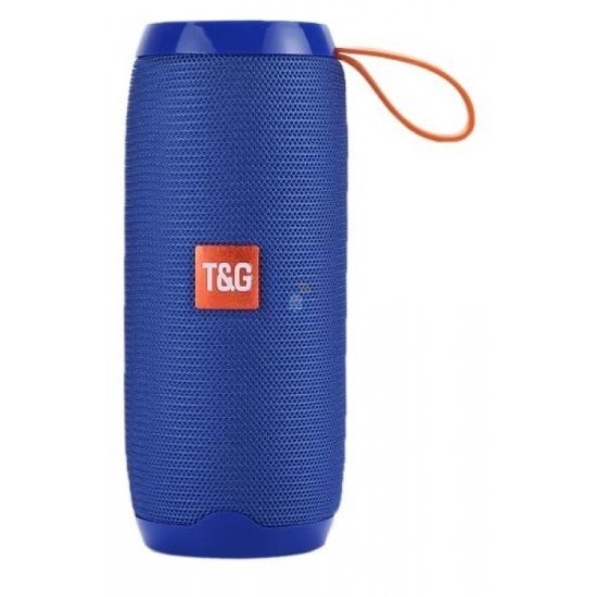 COLUNA PORTABLE SEM FIO BLUETOOTH TG106 AZUL